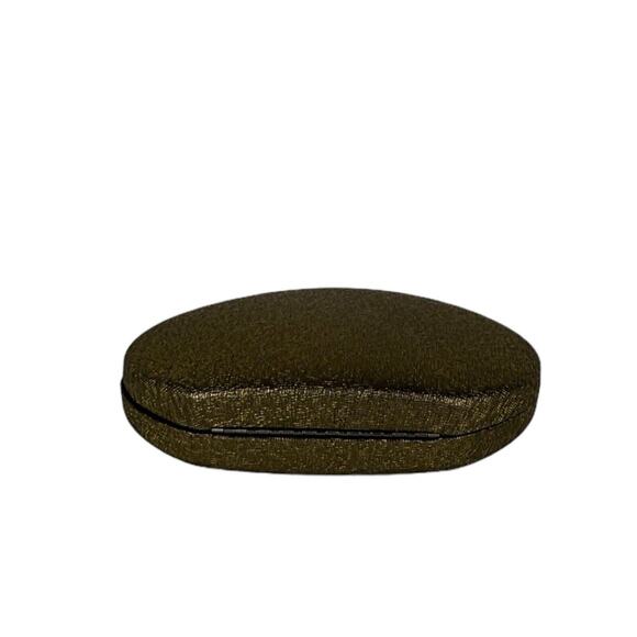 INC International Concepts Handbags - INC INTERNATIONAL CONCEPTS ELLANNA Gold Faux Leather Oval Clutch Msrp $59.50